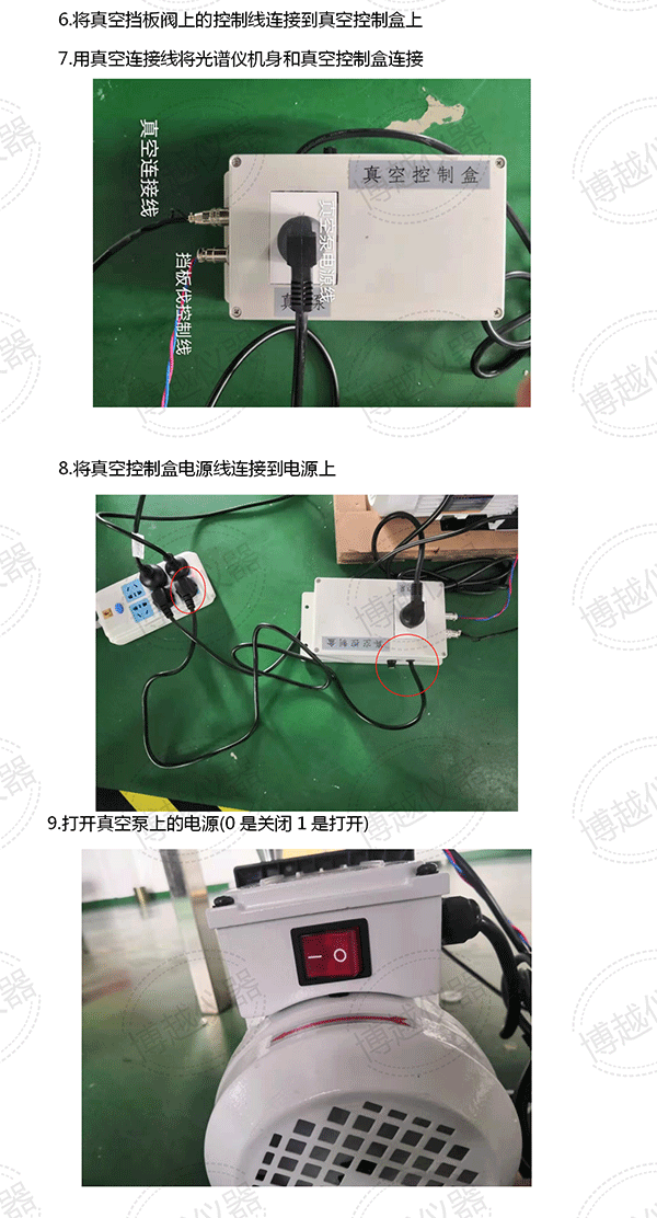 5代光谱分析仪安装现场示意图