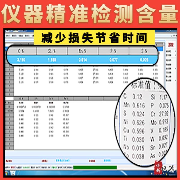 全谱直读光谱仪含量分析仪